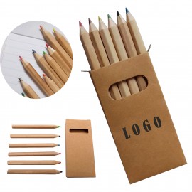 Wooden Crayon Set with Logo  Wooden Crayon Set with Logo