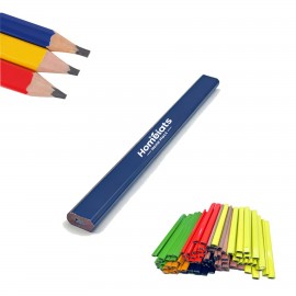 Large Octagonal Wide Flat Wooden Work Pen Logo Branded