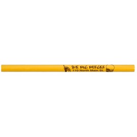 Jumbo Untipped Medium Pencil (Yellow) Logo Branded