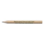 Logo Branded Golf Pencil Hex without Eraser - Imprinted