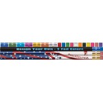 Custom Printed Design Your Own Metallic Foil Pencils with 2 Foil Colors