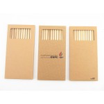 Custom Imprinted 6-Piece 7 Inch Colored Pencil Set in Box