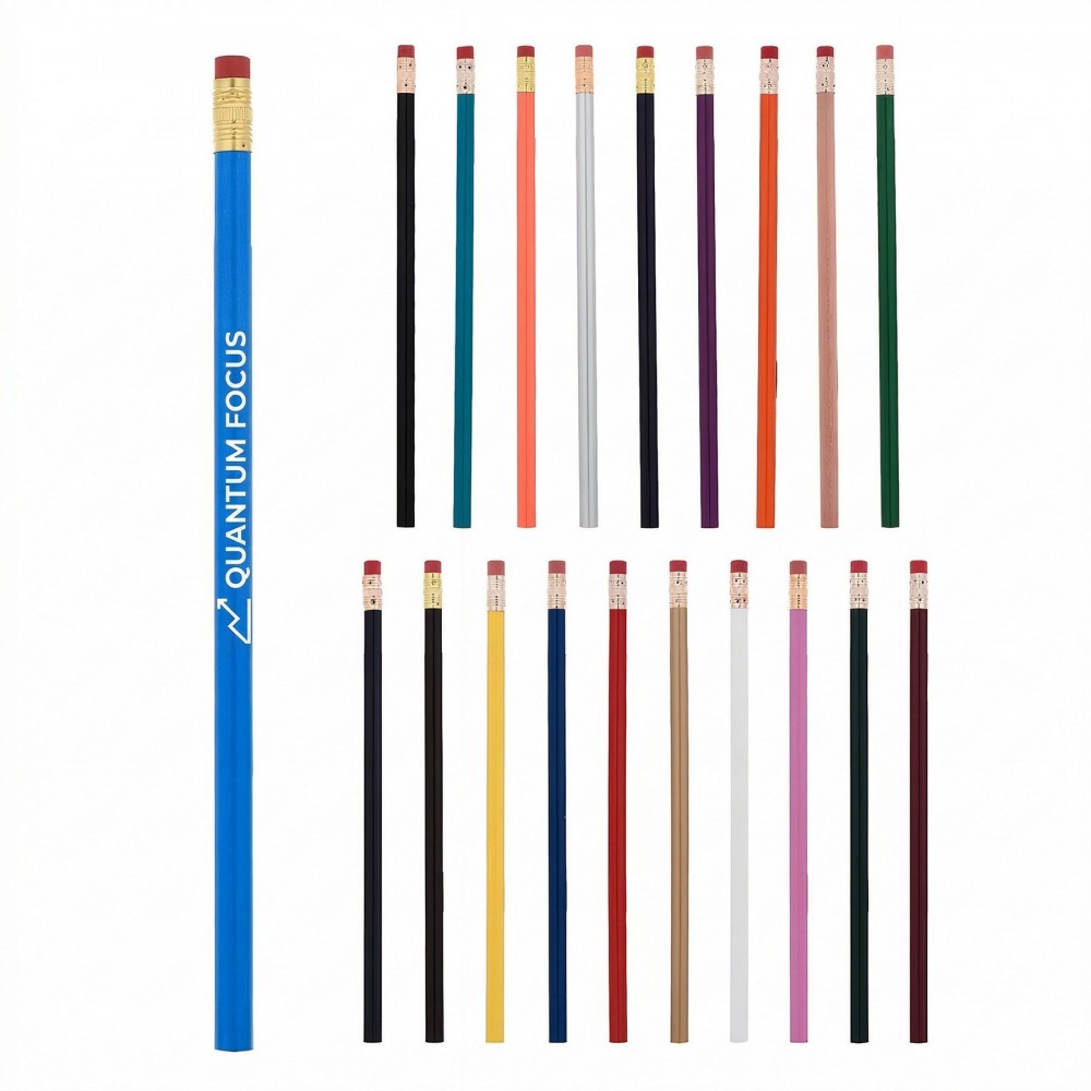 Logo Branded Custom Logo Wood Writing Pencil