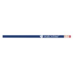 Custom Imprinted International #2 Pencil (Royal Blue)