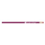 International #2 Pencil (Plum Purple) Custom Imprinted