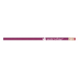 International #2 Pencil (Plum Purple) Custom Imprinted