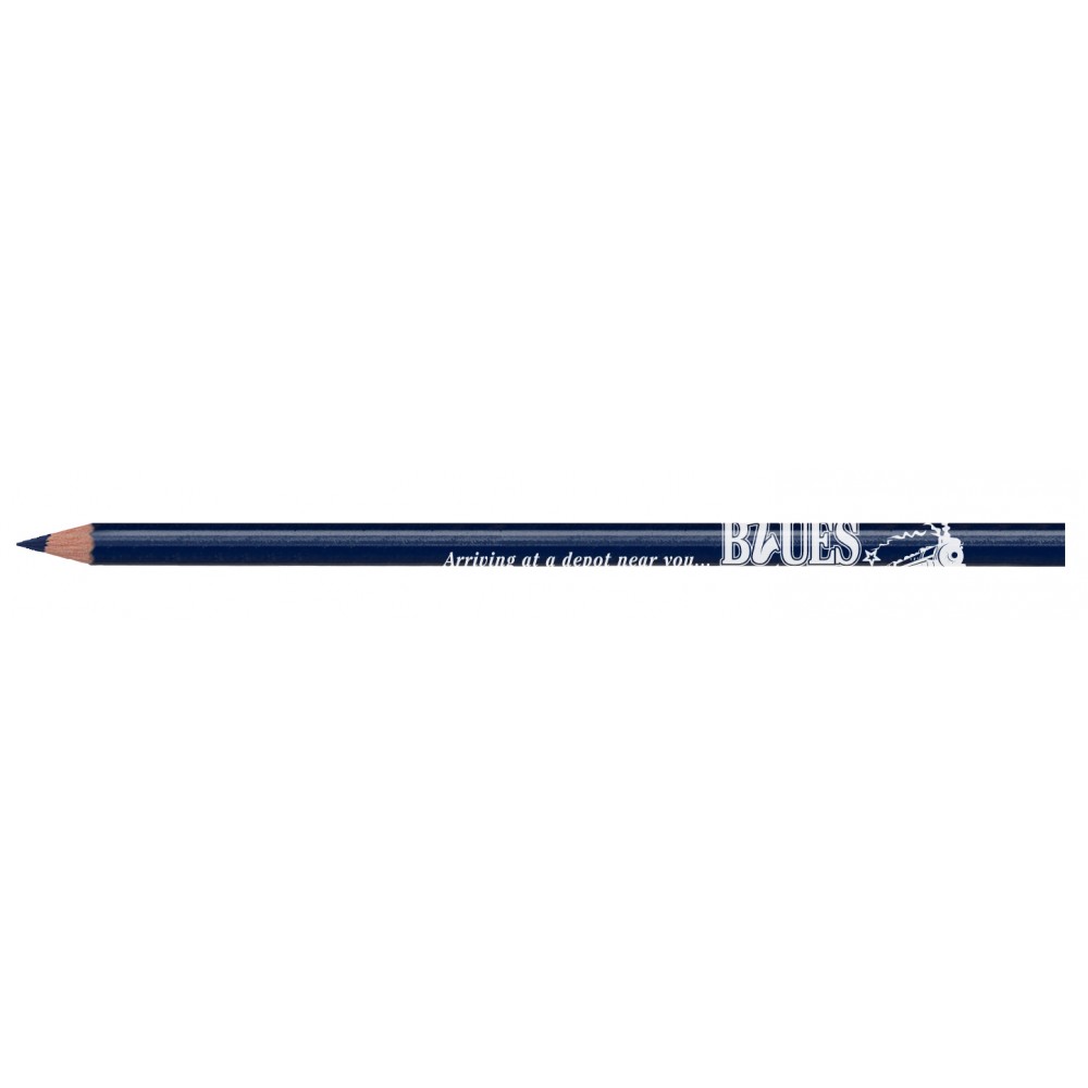 Color Leads Colored Pencil (Blue) Custom Imprinted Color Leads Colored Pencil (Blue) Custom Imprinted