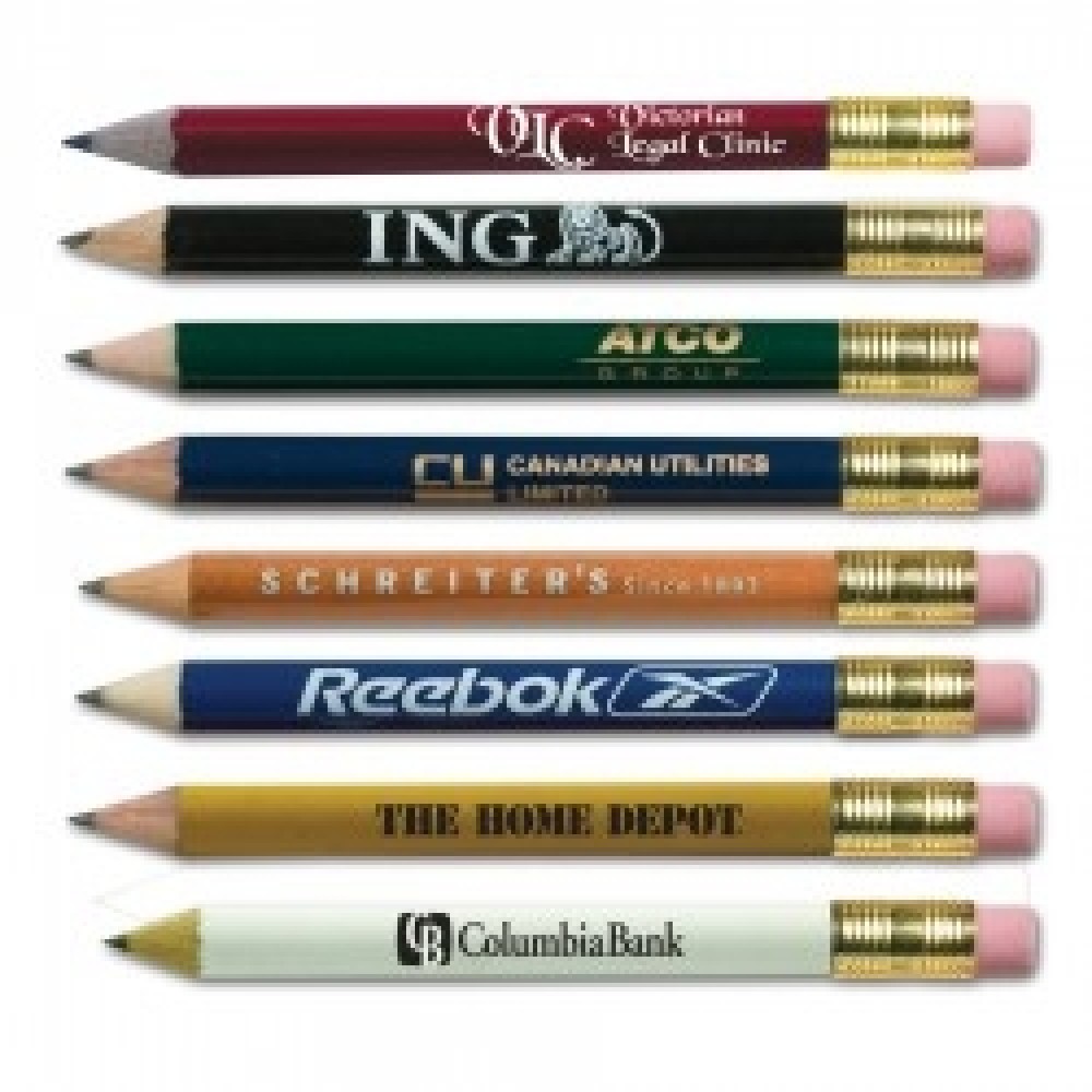 Logo Branded Round Survey Pencil Logo Branded Round Survey Pencil