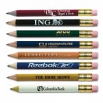 Logo Branded Round Survey Pencil