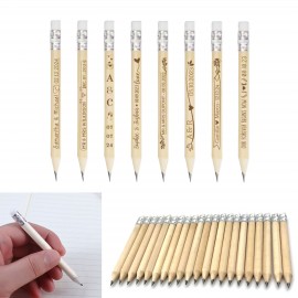 Wooden Pencil with Eraser Custom Imprinted