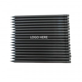 Black Wood Pencil Logo Branded