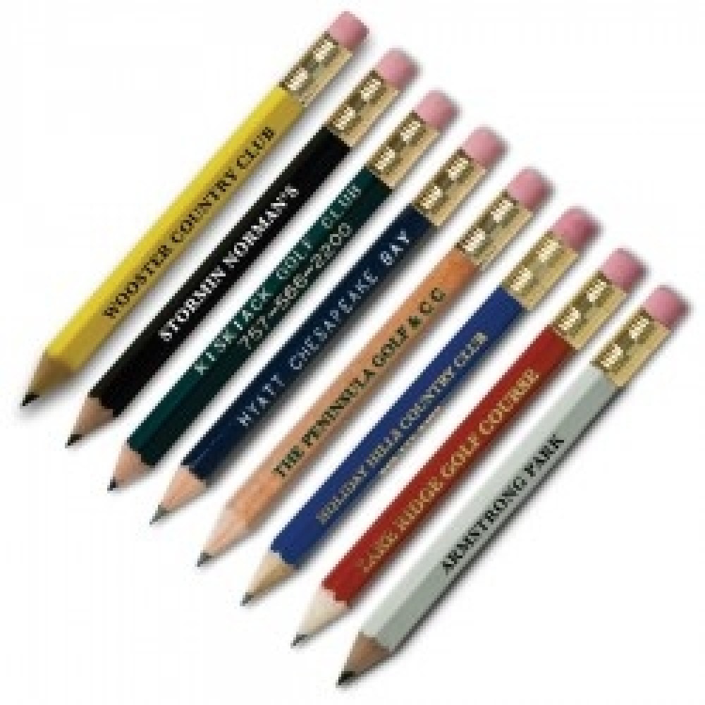 Logo Branded Hex Survey Pencil Logo Branded Hex Survey Pencil