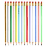 Round HB Graphite Pencil with Eraser for School & Office Use Custom Printed