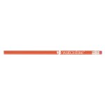 Custom Printed International #2 Pencil (Orange)