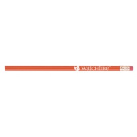 Custom Printed International #2 Pencil (Orange)
