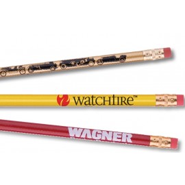 Logo Branded International #2 Pencil (Assorted Dark Colors)