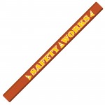 Custom Printed International Carpenter Pencil (Orange)