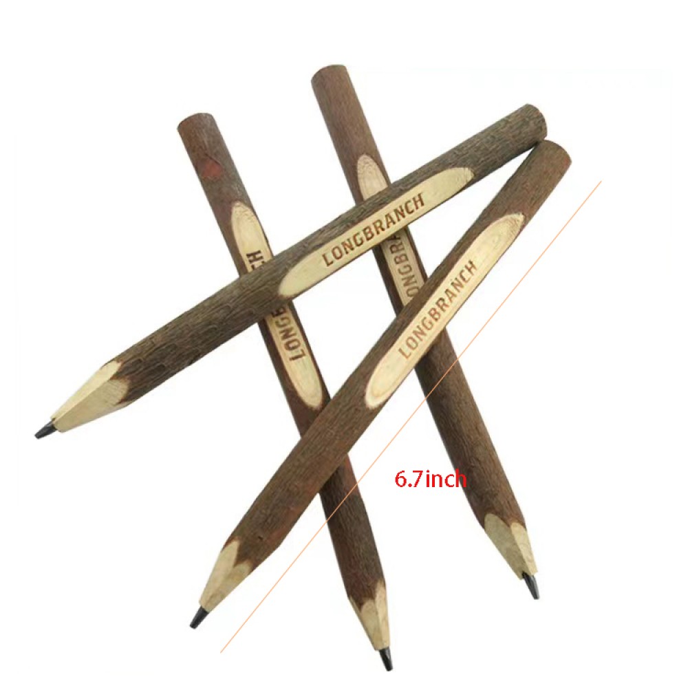 Custom Printed 6.7" Long Twig Pencils