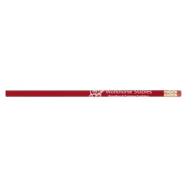 Workhorse #2 Pencil - Red Custom Imprinted