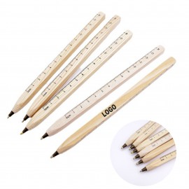 Biodegradable Wooden Scale Ballpoint Pen with Logo