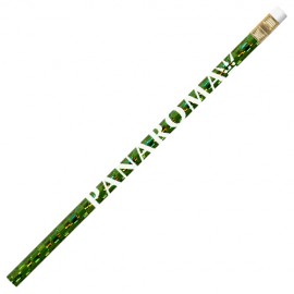 Custom Printed Jewel #2 Pencil (Green)