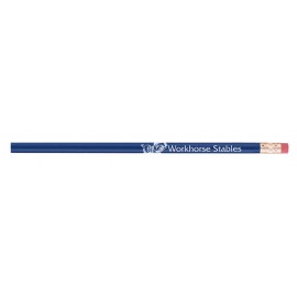Workhorse #2 Pencil - Royal Blue Logo Branded  Workhorse #2 Pencil - Royal Blue Logo Branded