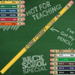Back To School Promotion Pencil Logo Branded