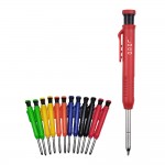 Solid Carpenter Pencil Custom Printed