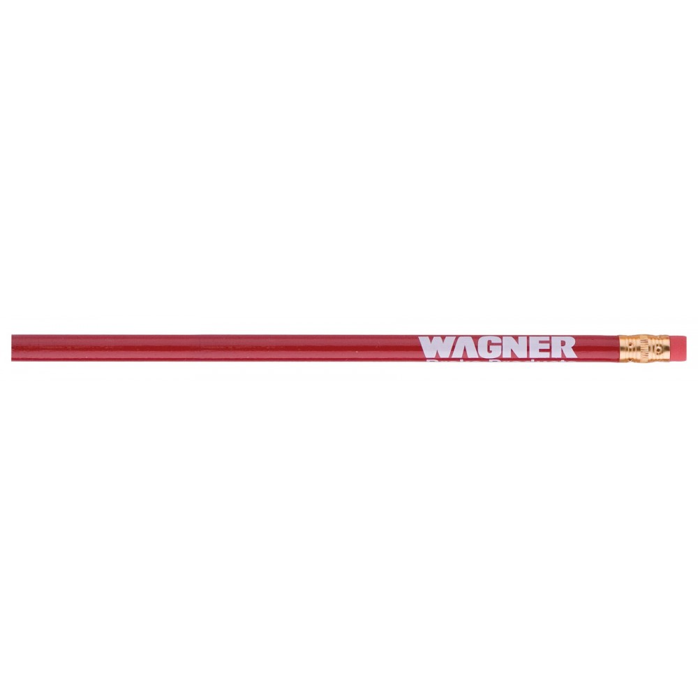 International #2 Pencil (Red) Custom Imprinted