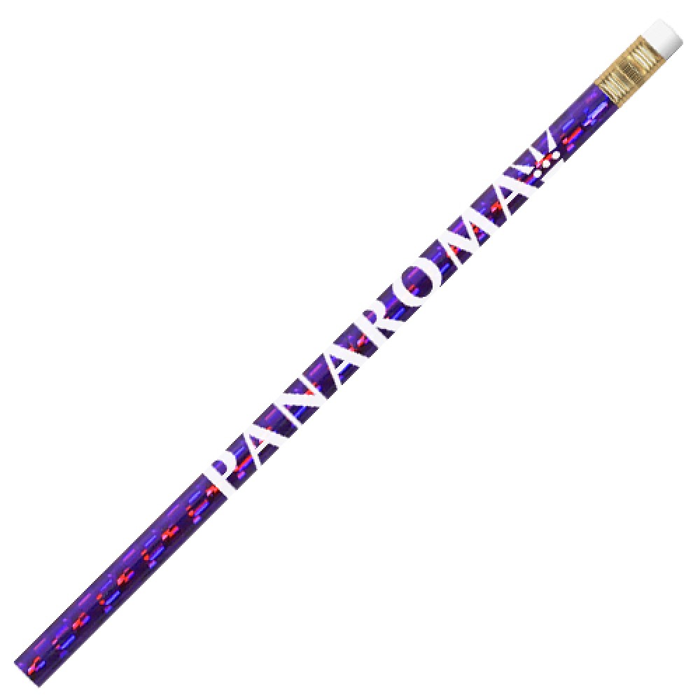 Palomino Foil Finish #2 Pencil - Purple Custom Imprinted