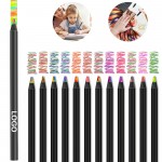 Custom Printed Rainbow Core Multi Color Pencil