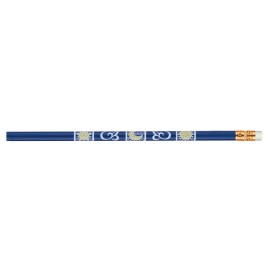 Logo Branded Abert Special Round #2 Pencil (Royal Blue/White Eraser)  Logo Branded Abert Special Round #2 Pencil (Royal Blue/White Eraser)