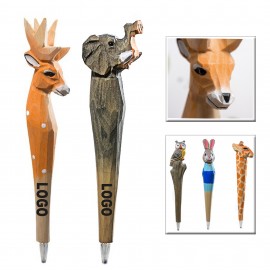 Handmade Wooden Animal Pens with Logo