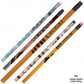 Personalized 4 Color Process Full Color Pencil