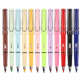 Magical Eternal Pencil Plastic Barrel Colored Pencil Reusable Everlasting Pencil Logo Branded