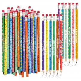 Custom Printed Motivational Wooden Pencil Logo Branded
