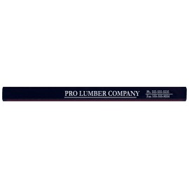Made In The USA Carpenter 700 Flat Medium Lead Solid Pencil (Black) Custom Printed  Made In The USA Carpenter 700 Flat Medium Lead Solid Pencil (Black) Custom Printed