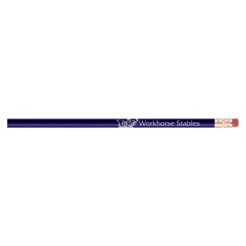 Workhorse #2 Pencil - Plum Custom Imprinted  Workhorse #2 Pencil - Plum Custom Imprinted
