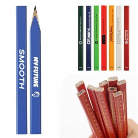 Full Color Octagonal Calibration Carpenter Pencil with Logo  Full Color Octagonal Calibration Carpenter Pencil with Logo