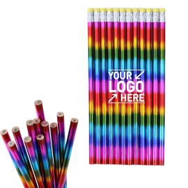 Colorful Wood Pencil with Logo