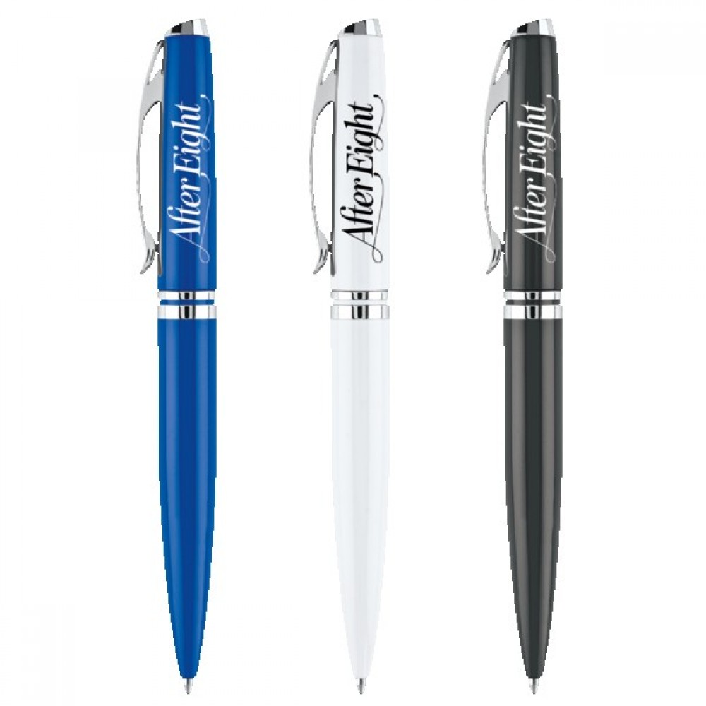 Logo Branded Brilliant Stainless Steel Ballpoint