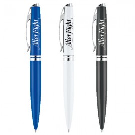 Brilliant Stainless Steel Ballpoint Custom Engraved  Brilliant Stainless Steel Ballpoint Custom Engraved