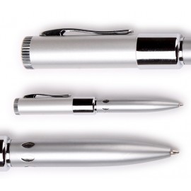 Logo Branded 16 GB Metallic Pen USB Flash Drive