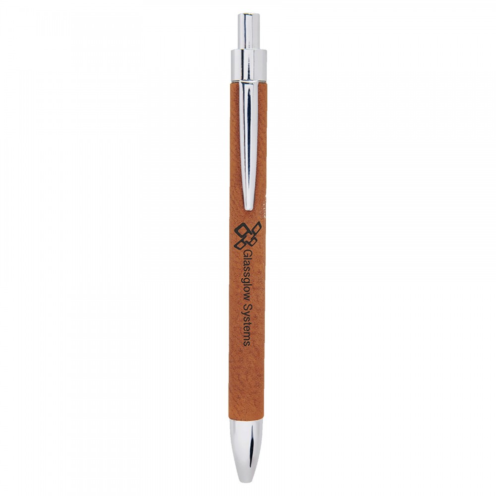 Custom Imprinted Rawhide Leatherette Pen
