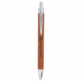 Custom Imprinted Rawhide Leatherette Pen