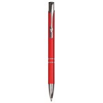 Custom Imprinted Satin Red Ballpoint Pen - Laser Engraved