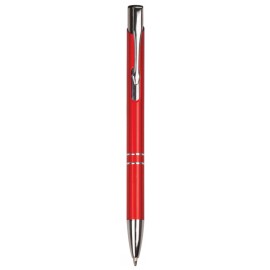 Custom Engraved Satin Red Ballpoint Pen - Laser Engraved  Custom Engraved Satin Red Ballpoint Pen - Laser Engraved