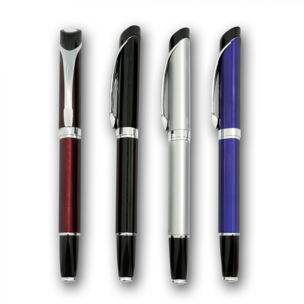 Cap-Off Metal Ballpoint Pen Custom Imprinted