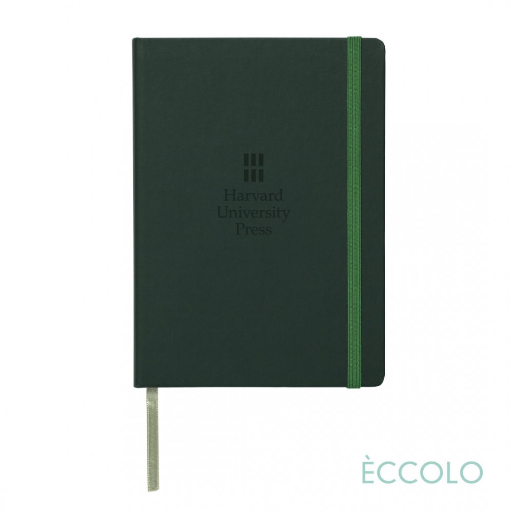 Custom Imprinted Eccolo Techno Journal - (S) 5"x7" Emerald Green Custom Imprinted Eccolo Techno Journal - (S) 5"x7" Emerald Green