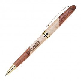 Custom Imprinted Timber Twist Pen